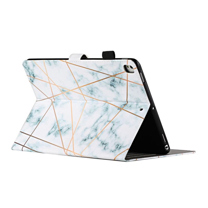 Flip Case iPad Pro 10.5" Vaaleanpunainen Valkoinen Marmori