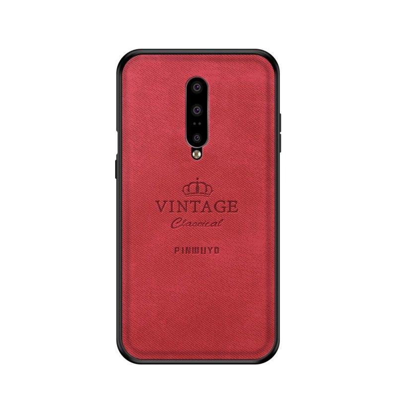 Case Kuoret OnePlus 7 Pro Harmaa Musta Puhelinkuoret Kunniakas Vuosikerta