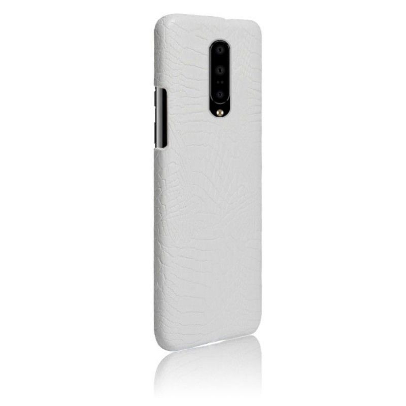 Case Kuoret OnePlus 7 Pro Musta Puhelinkuoret Krokotiilin Ihovaikutus