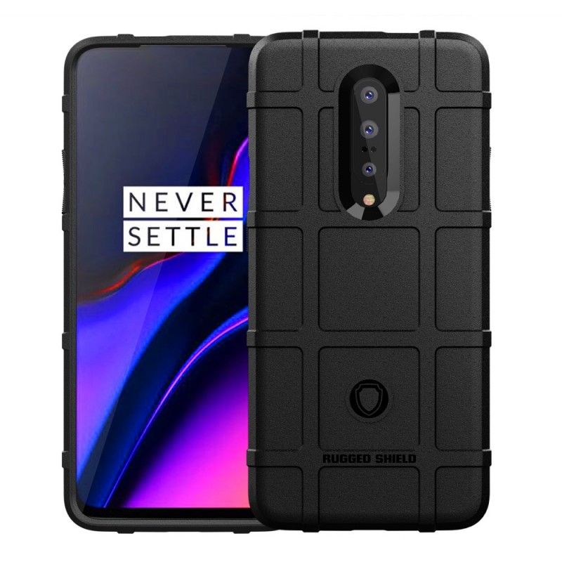 Kuori OnePlus 7 Pro Harmaa Musta Kestävä Kilpi