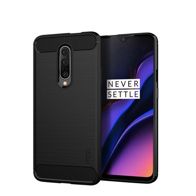 Kuori OnePlus 7 Pro Harmaa Musta Mofi Harjattu Hiilikuitu