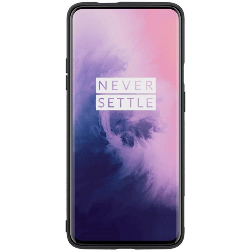 Kuori OnePlus 7 Pro Magenta Musta Häikäisevä Nillkin