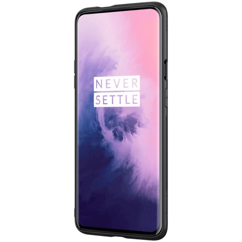 Kuori OnePlus 7 Pro Magenta Musta Häikäisevä Nillkin