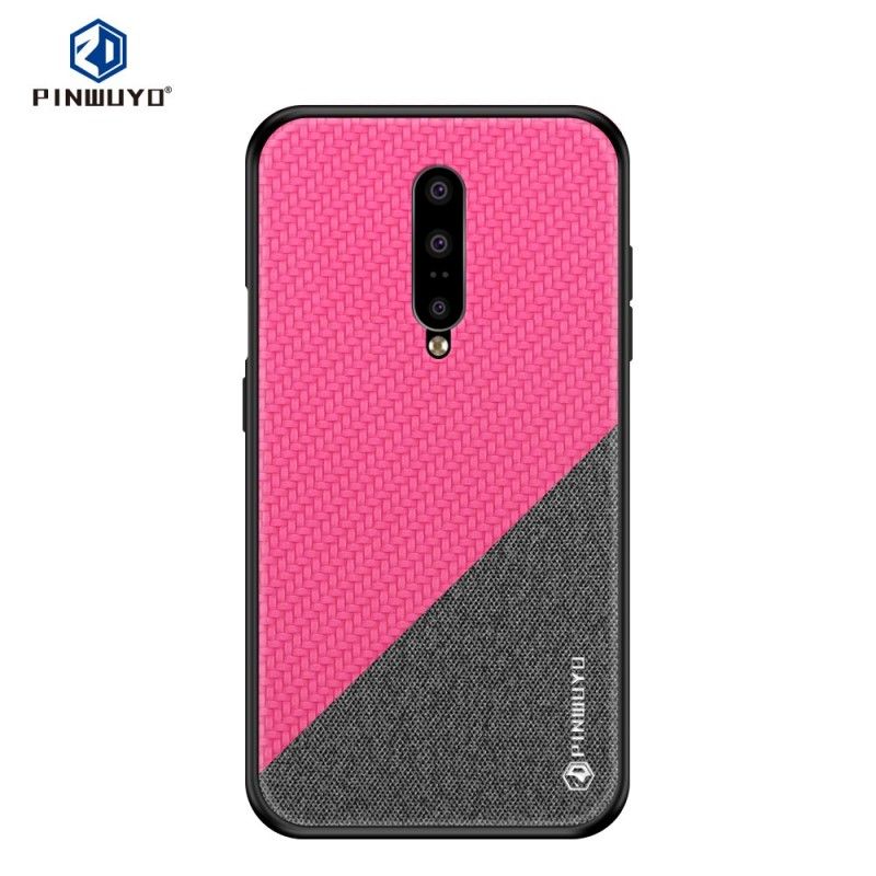 Kuori OnePlus 7 Pro Magenta Musta Pinwuyo Kunniasarja