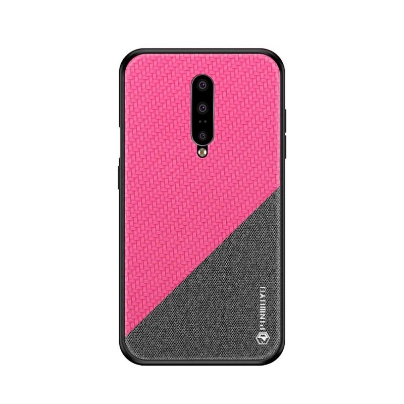 Kuori OnePlus 7 Pro Magenta Musta Pinwuyo Kunniasarja