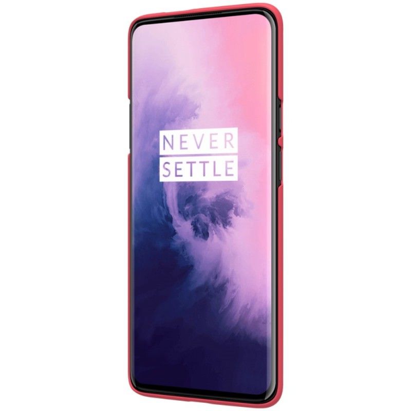 Kuori OnePlus 7 Pro Musta Jäykkä Himmeä Nillkin Suojakuori