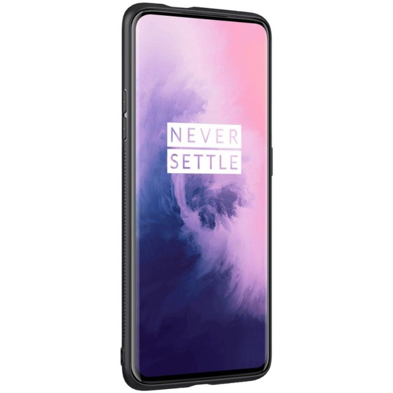 Kuori OnePlus 7 Pro Nillkin-Synteettikuitu Ja Magneettikalvo