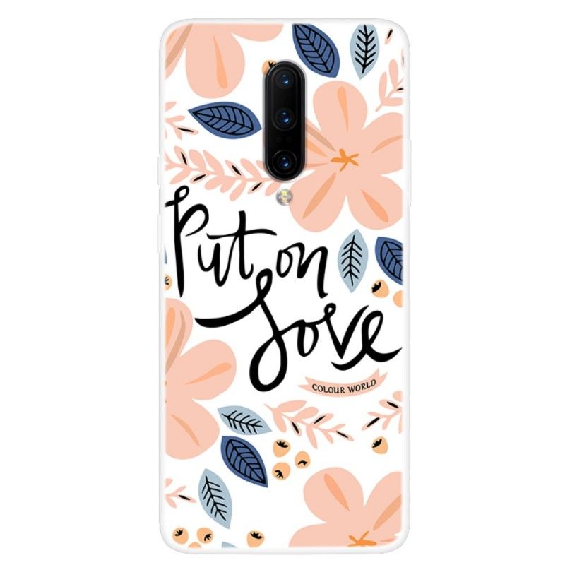 Kuori OnePlus 7 Pro Pukeudu Rakkauteen