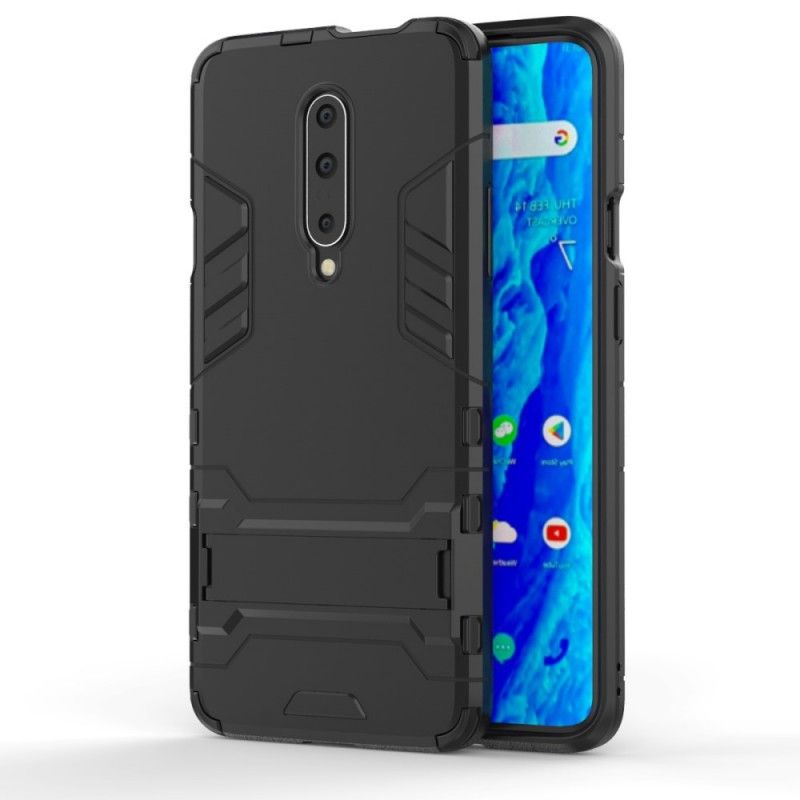 Kuori OnePlus 7 Pro Punainen Harmaa Kieli