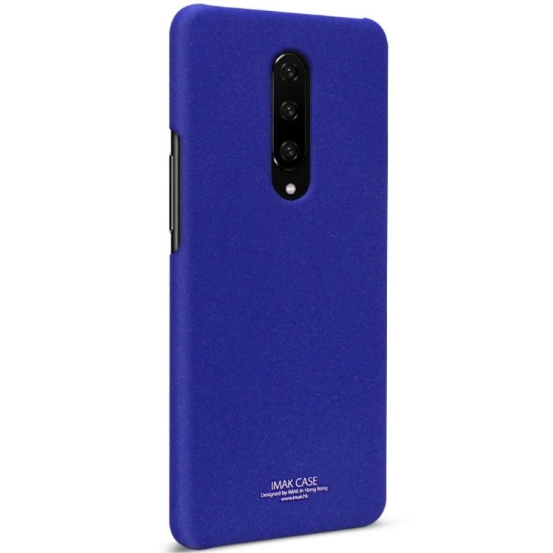 Kuori OnePlus 7 Pro Tummansininen Jäykkä Matto