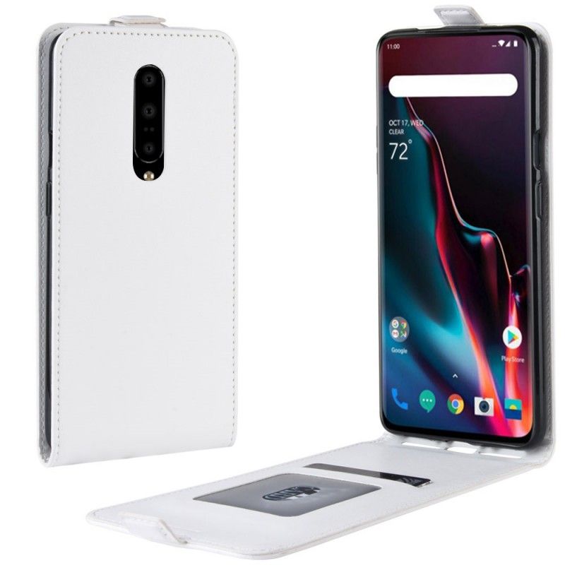 Suojakuori OnePlus 7 Pro Ruskea Musta Taitettava