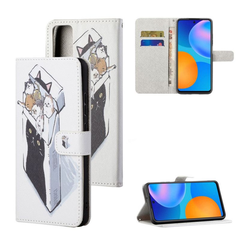 Flip Case Honor 10X Lite Remmi-Kissojen Toimitus