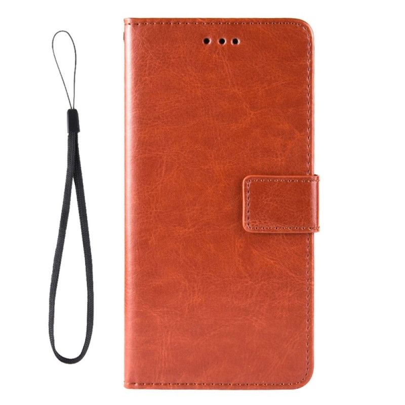 Flip Kotelot Moto E20 / E30 / E40 Flashy Faux Leather