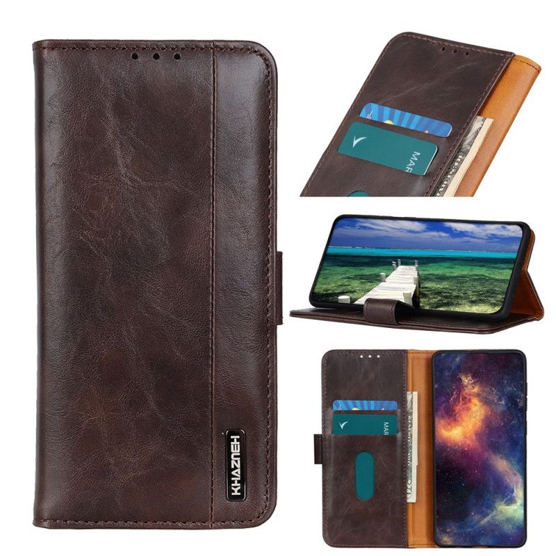 Flip Kotelot Moto E20 / E30 / E40 Khazneh Elegance Leather Style Suojakuori