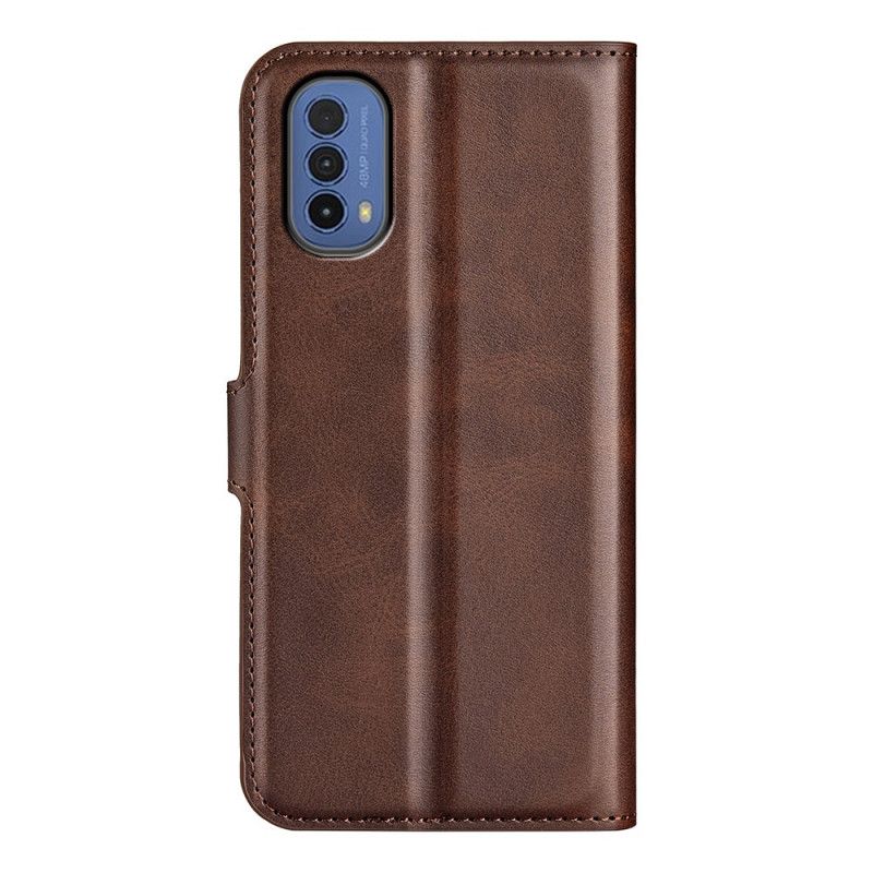 Flip Kotelot Moto E20 / E30 / E40 Slim Extreme Leather Effect