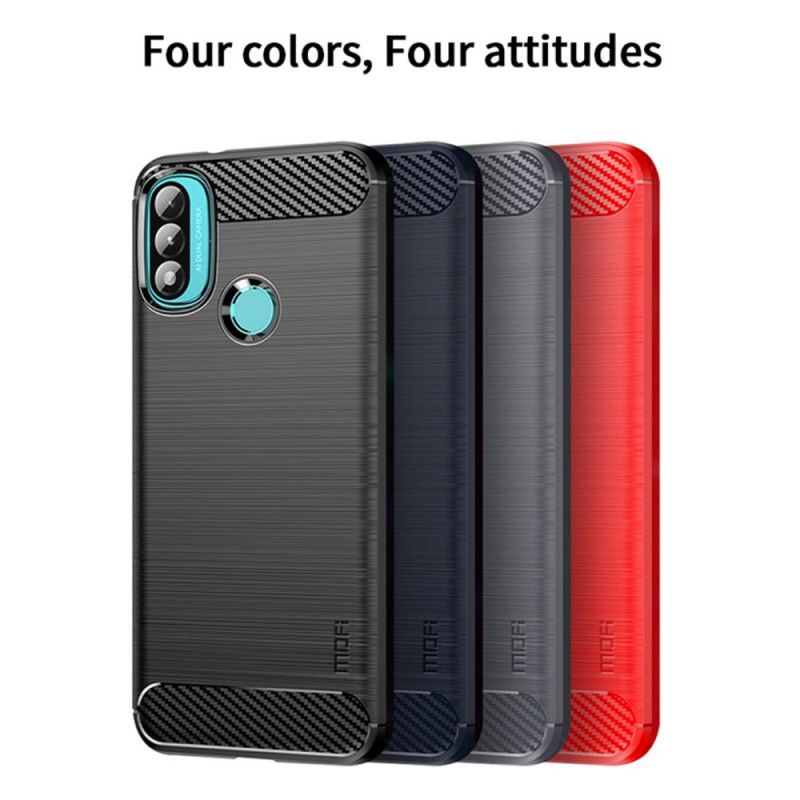 Kuori Case Moto E20 / E30 / E40 Puhelinkuoret Harjattu Hiilikuitu Mofi