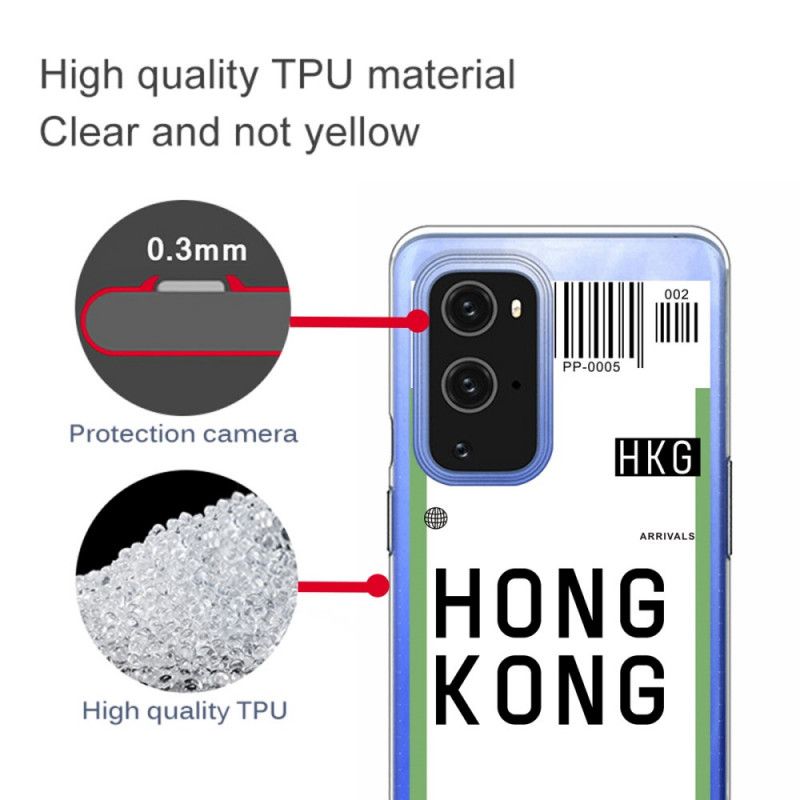 Kuori OnePlus 9 Pro Maihinnousukortti Hongkongiin Suojakuori