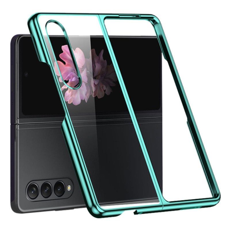 Kuori Samsung Galaxy Z Fold 4 Läpinäkyvä Metallinen