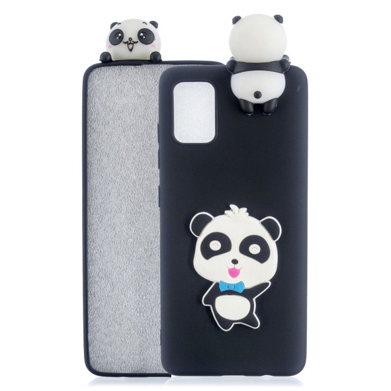 Case Kuoret Samsung Galaxy A41 Punainen Puhelinkuoret Miksi Ei 3D-Panda