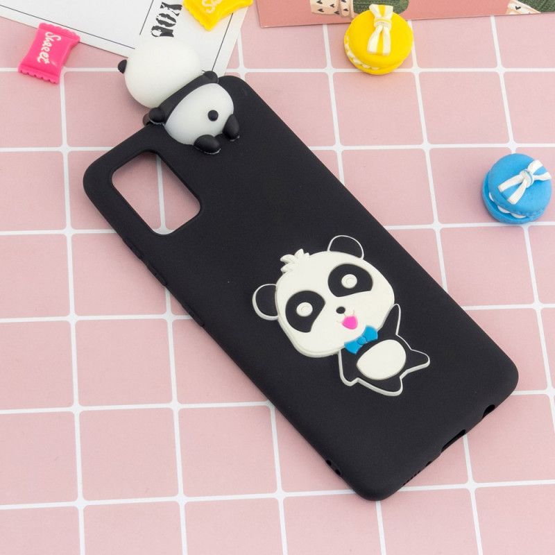 Case Kuoret Samsung Galaxy A41 Punainen Puhelinkuoret Miksi Ei 3D-Panda