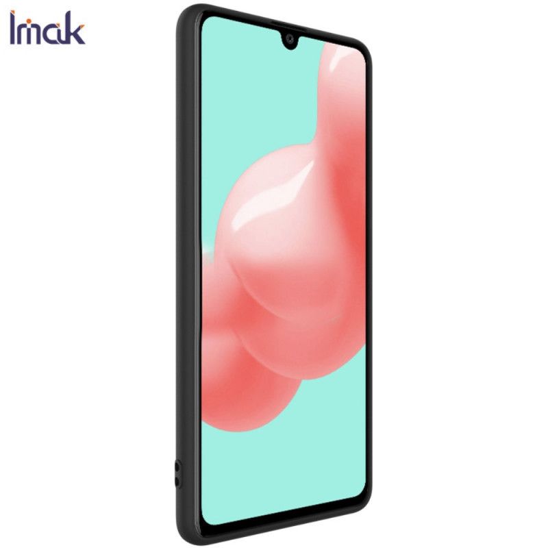 Case Kuoret Samsung Galaxy A41 Tummansininen Musta Puhelinkuoret Uc-1 -Sarjan Silikonimatto Imak