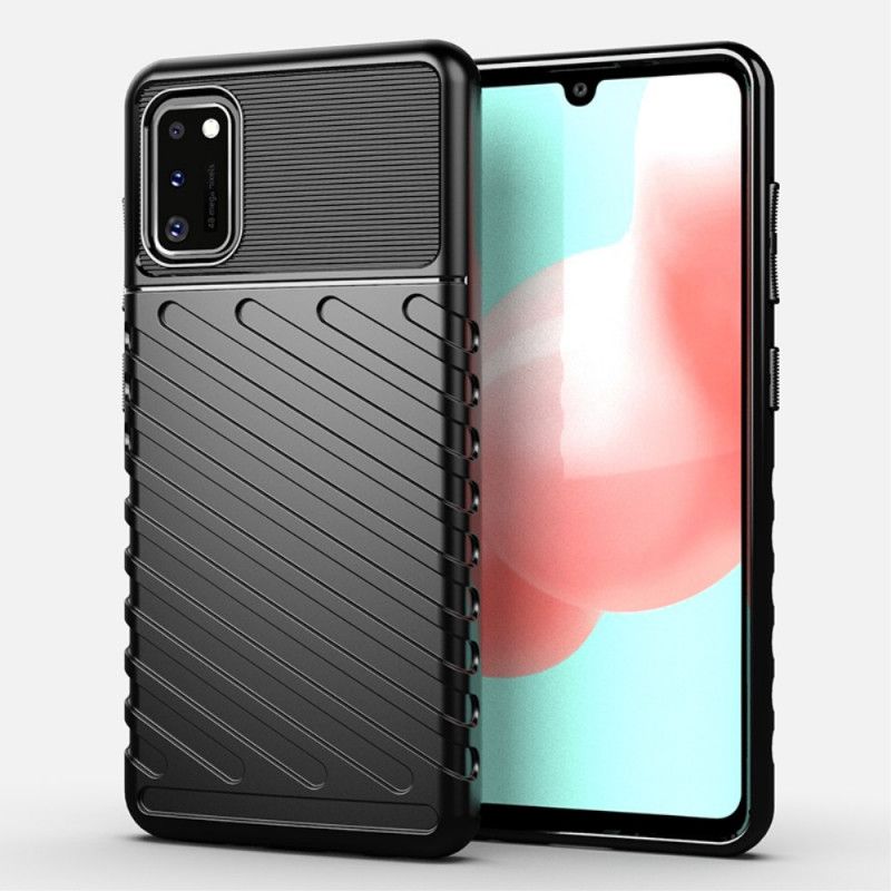 Case Kuoret Samsung Galaxy A41 Vihreä Musta Puhelinkuoret Ukkosarja