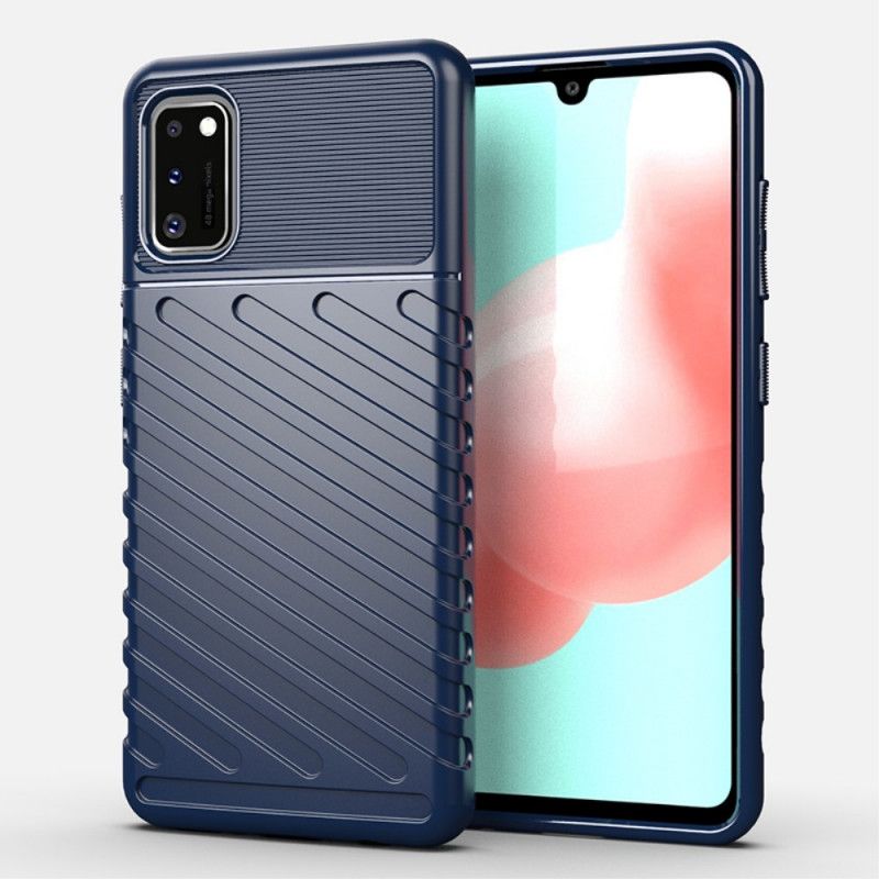 Case Kuoret Samsung Galaxy A41 Vihreä Musta Puhelinkuoret Ukkosarja