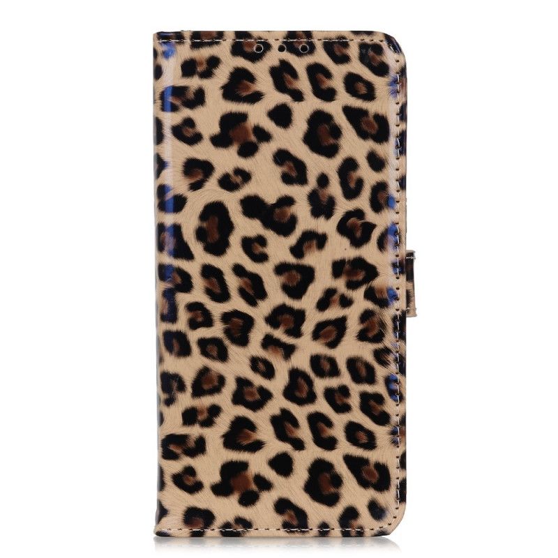 Flip Case Samsung Galaxy A41 Leopardi