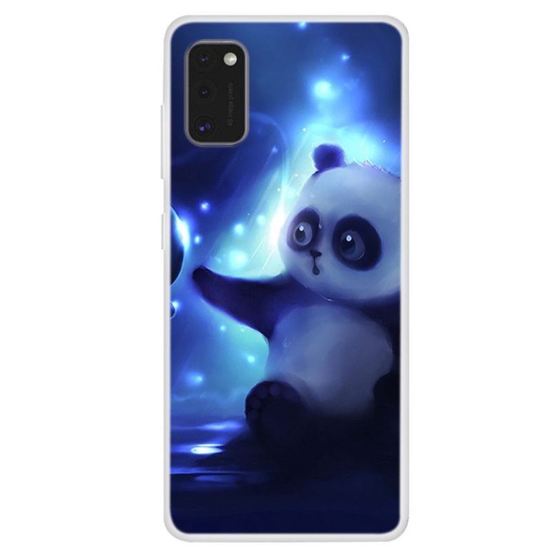 Kuori Samsung Galaxy A41 Panda Avaruudessa