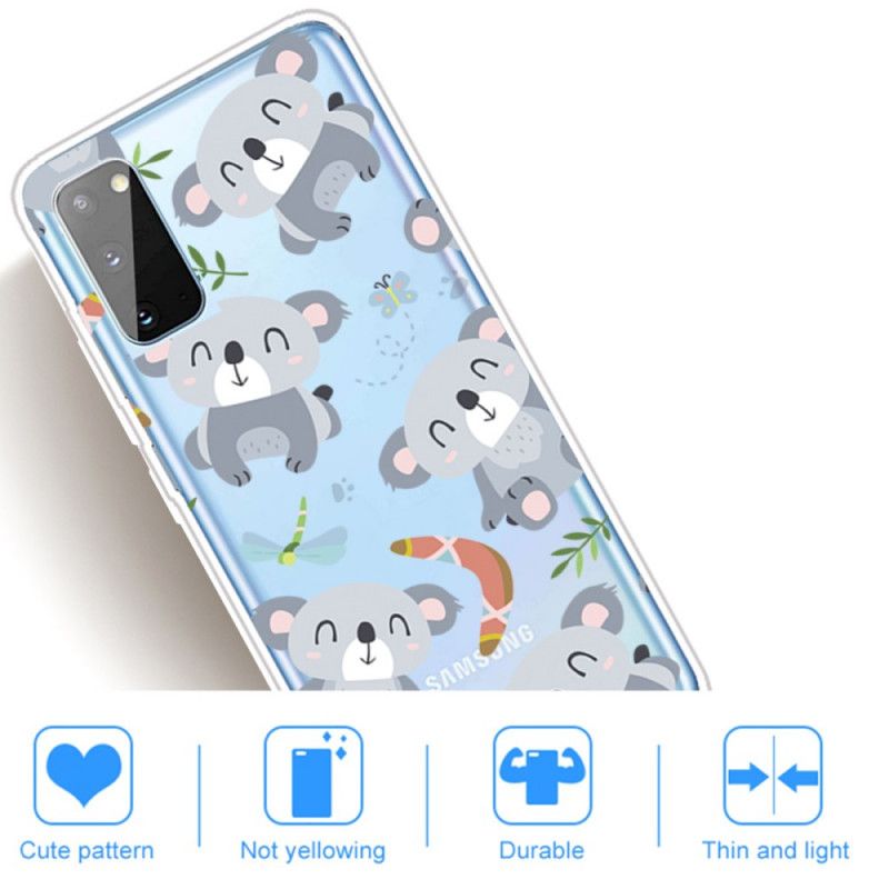 Kuori Samsung Galaxy A41 Söpö Koala Suojakuori