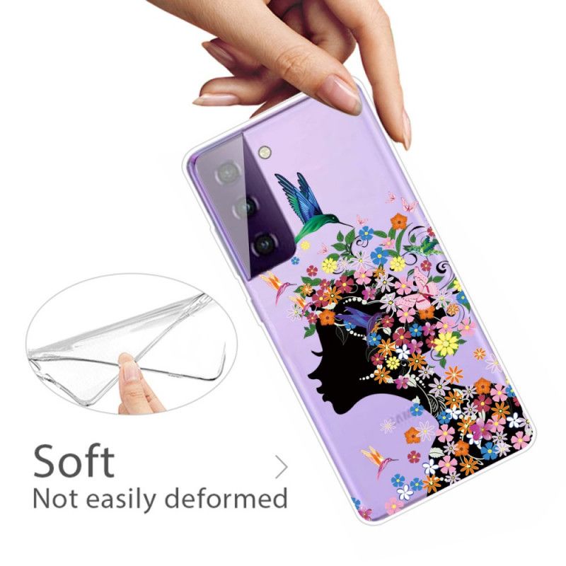 Case Kuoret Samsung Galaxy S21 5G Puhelinkuoret Kaunis Kukkapää