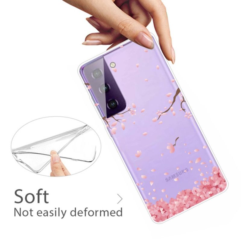 Case Kuoret Samsung Galaxy S21 5G Puhelinkuoret Kukkivat Oksat