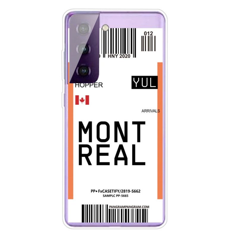 Case Kuoret Samsung Galaxy S21 5G Puhelinkuoret Maihinnousukortti Montrealiin