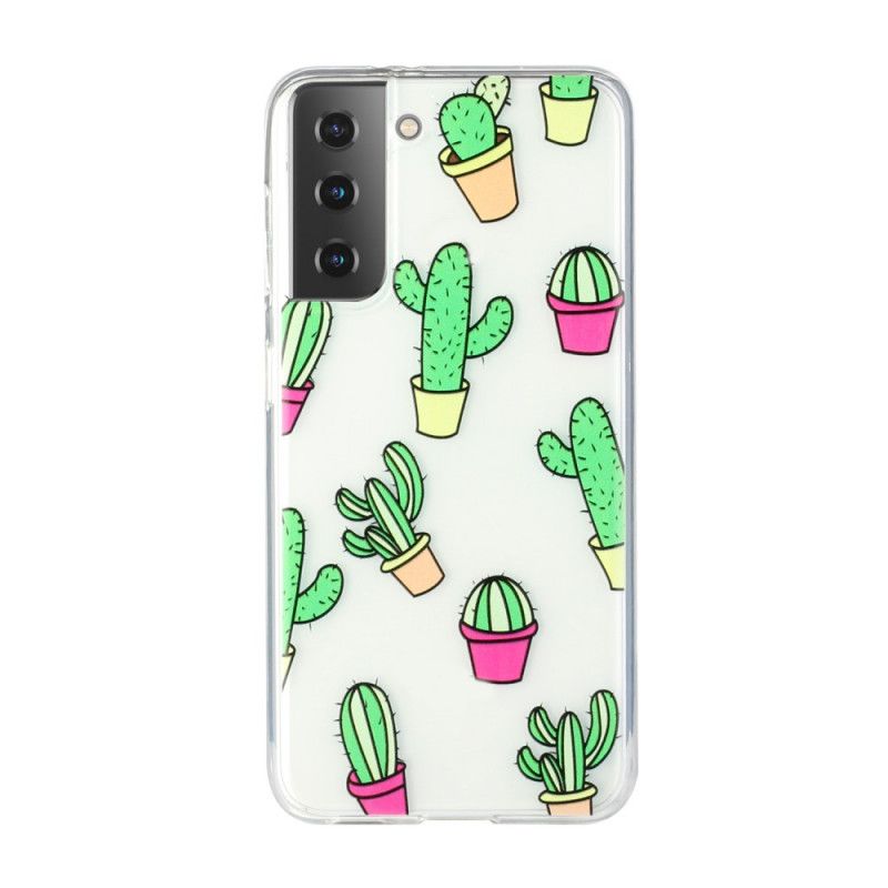 Case Kuoret Samsung Galaxy S21 5G Puhelinkuoret Minikaktus