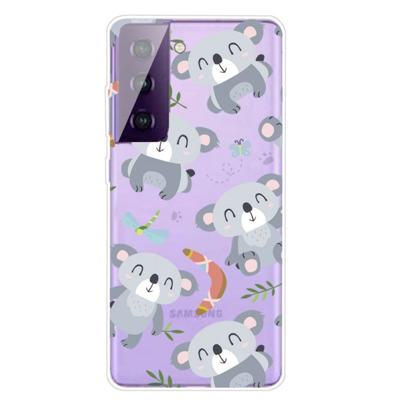 Case Kuoret Samsung Galaxy S21 5G Puhelinkuoret Söpö Koala