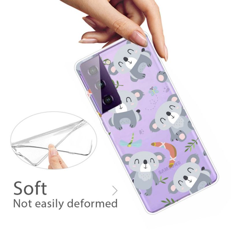 Case Kuoret Samsung Galaxy S21 5G Puhelinkuoret Söpö Koala