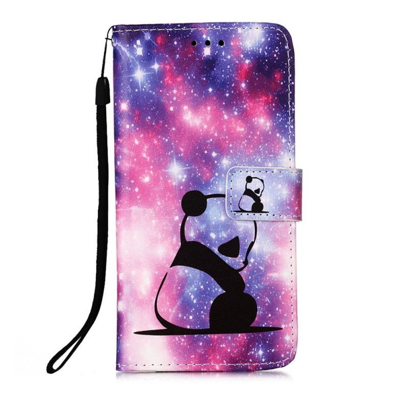 Flip Case Samsung Galaxy S21 5G Galaksin Panda