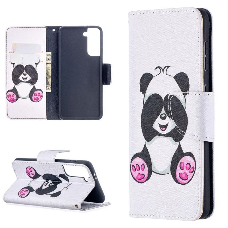 Flip Case Samsung Galaxy S21 5G Hauska Panda