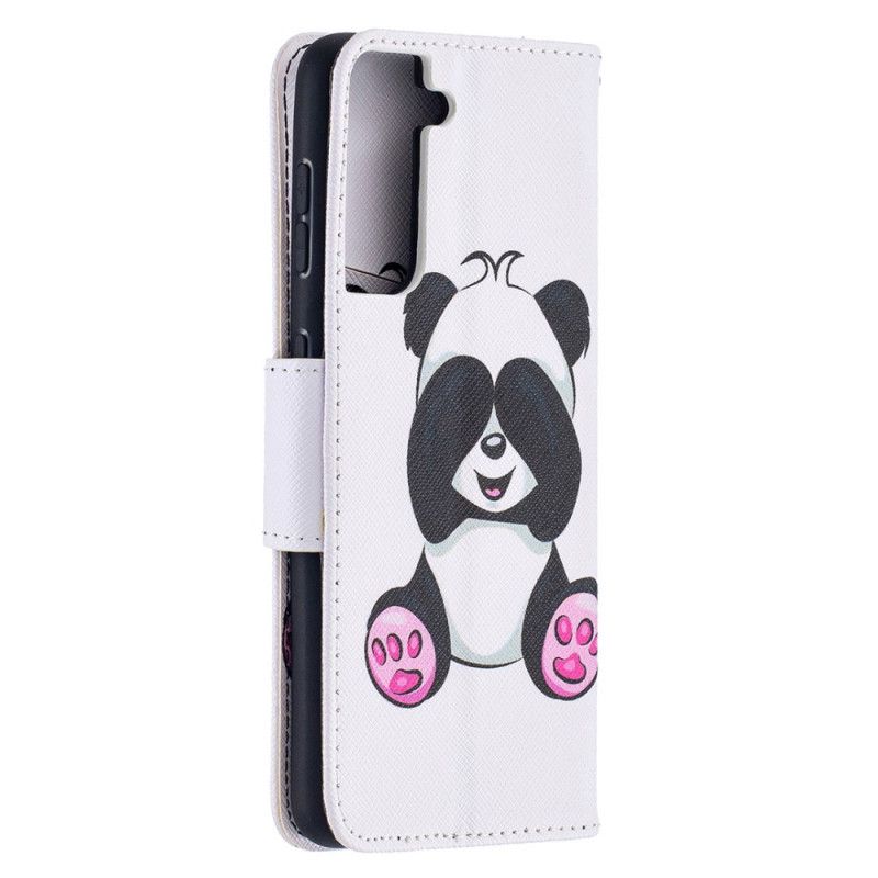 Flip Case Samsung Galaxy S21 5G Hauska Panda