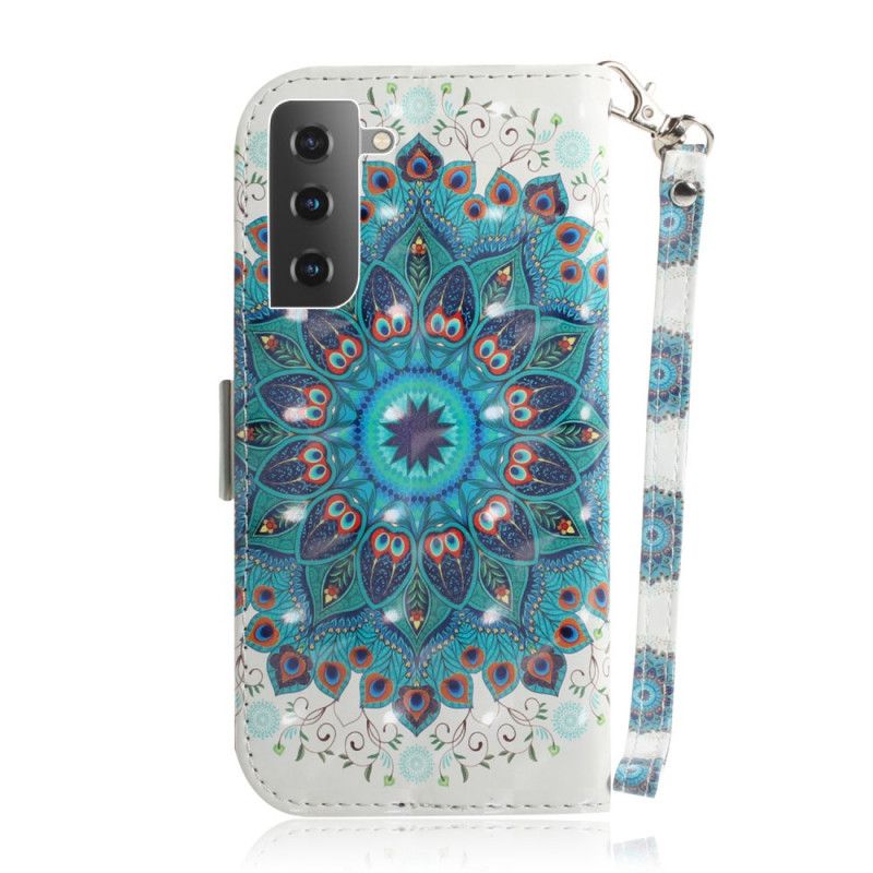 Flip Case Samsung Galaxy S21 5G Mestarillinen Mandala Tangalla