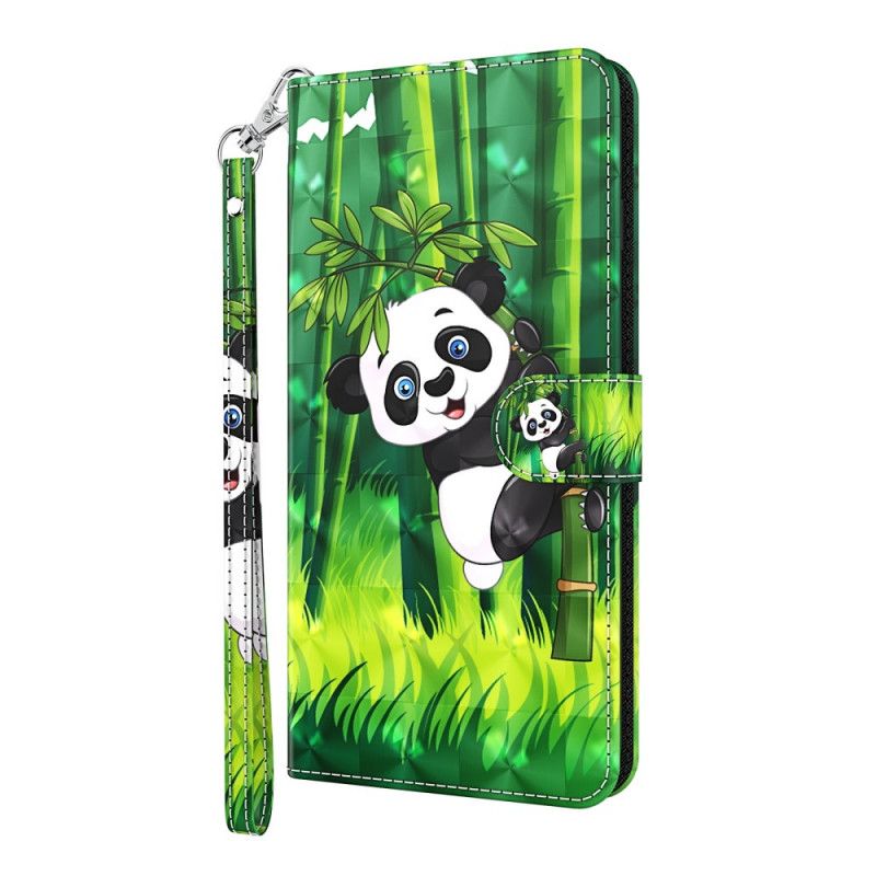 Kotelot Samsung Galaxy S21 5G Panda Ja Bambu Suojakuori