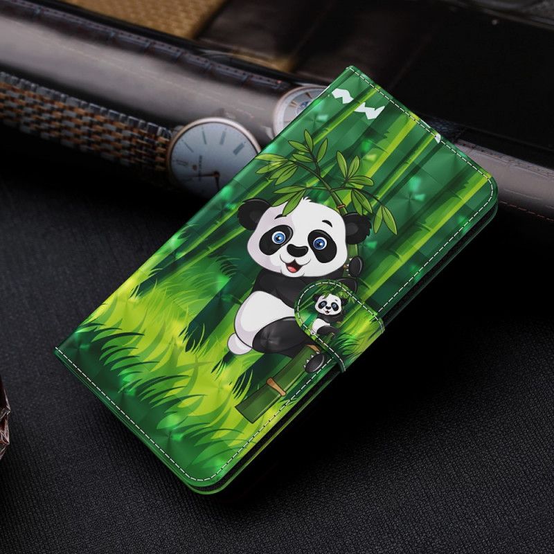 Kotelot Samsung Galaxy S21 5G Panda Ja Bambu Suojakuori