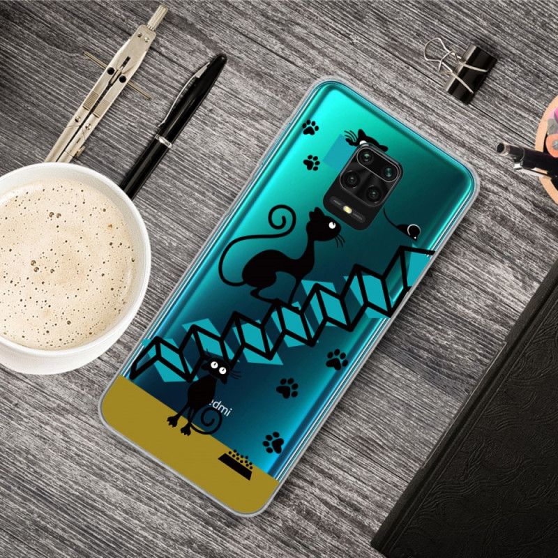 Case Kuoret Xiaomi Redmi Note 9S / Note 9 Pro Puhelinkuoret Hauskoja Kissoja