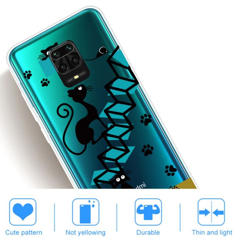 Case Kuoret Xiaomi Redmi Note 9S / Note 9 Pro Puhelinkuoret Hauskoja Kissoja