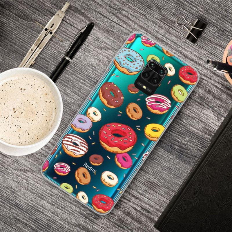 Case Kuoret Xiaomi Redmi Note 9S / Note 9 Pro Puhelinkuoret Rakkaus Munkkeja