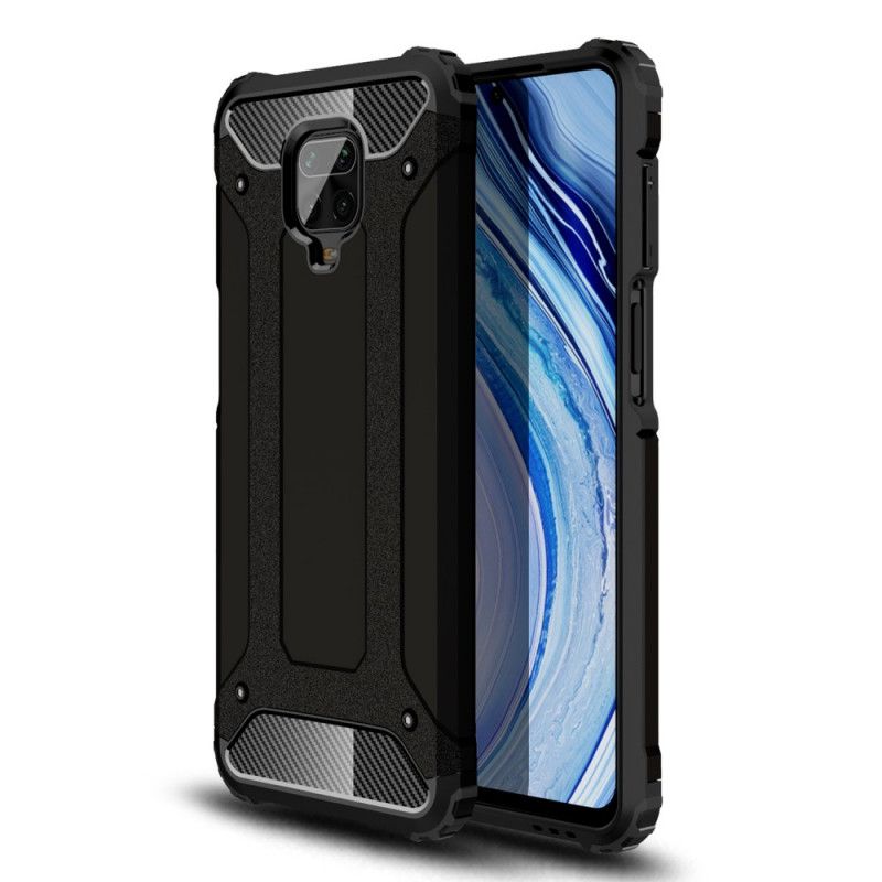 Case Kuoret Xiaomi Redmi Note 9S / Note 9 Pro Punainen Musta Puhelinkuoret Perhe