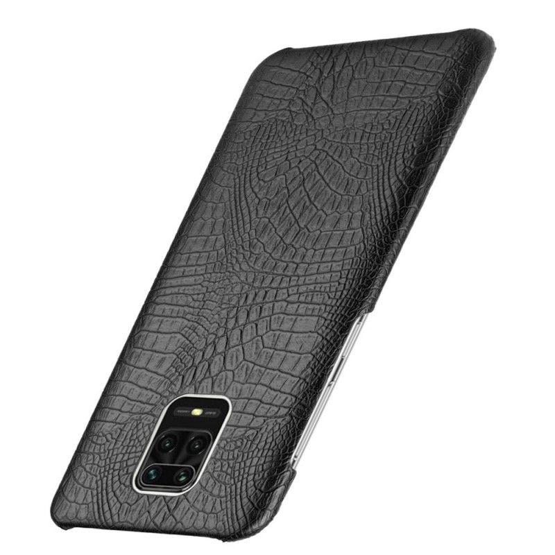 Case Kuoret Xiaomi Redmi Note 9S / Note 9 Pro Valkoinen Musta Puhelinkuoret Krokotiilin Ihon Tyyli