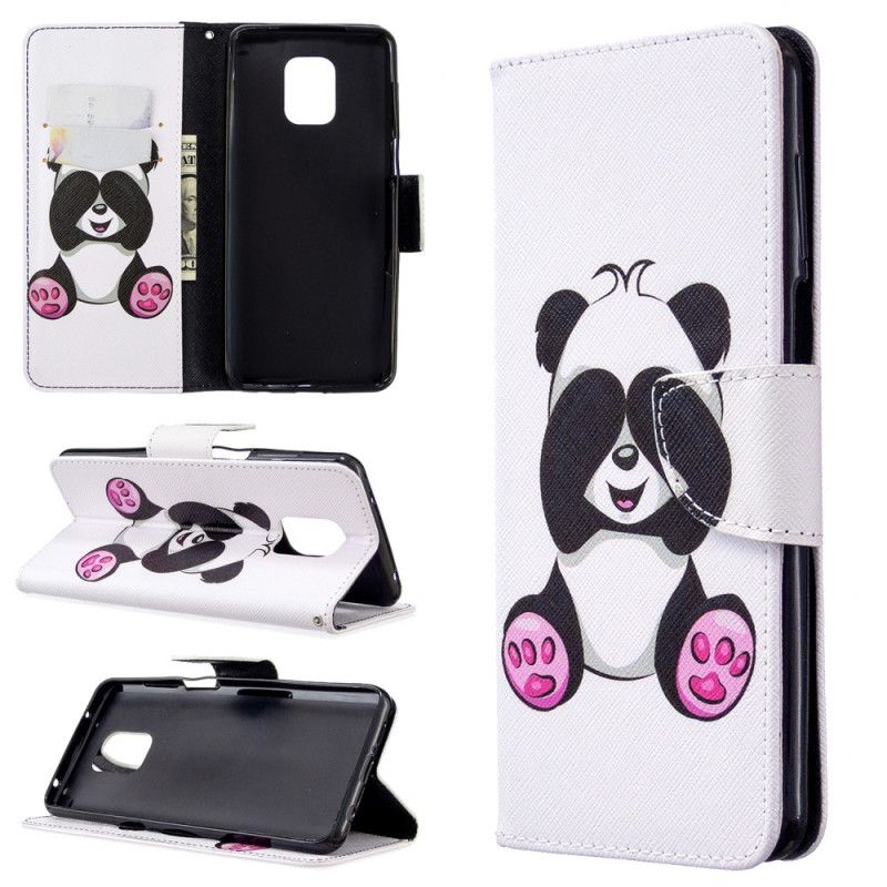 Flip Case Xiaomi Redmi Note 9S / Note 9 Pro Hauska Panda