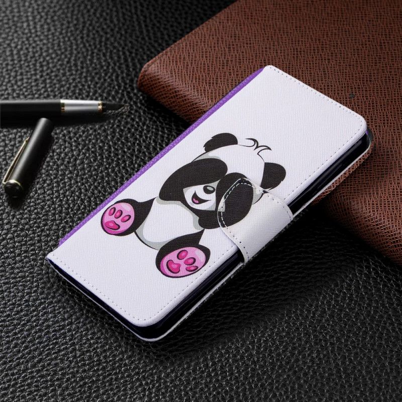 Flip Case Xiaomi Redmi Note 9S / Note 9 Pro Hauska Panda