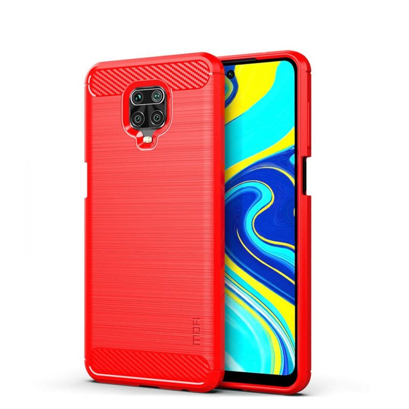 Kuori Xiaomi Redmi Note 9S / Note 9 Pro Harmaa Musta Harjattu Mofi